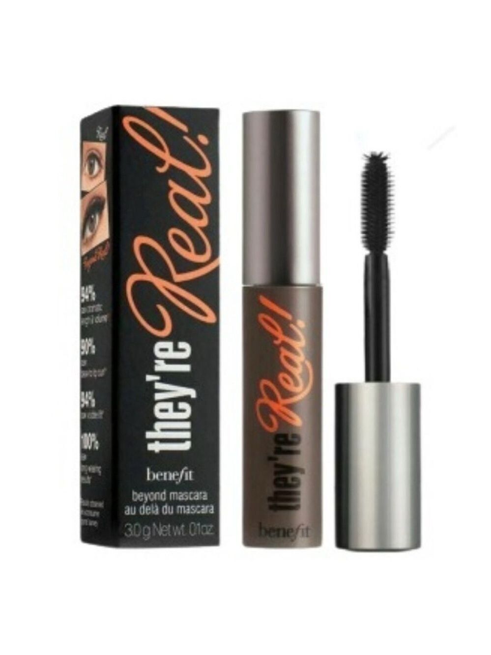 NIB Benefit Cosmetics - “They’re Real!” Mascara in Jet Black Mini Travel Size